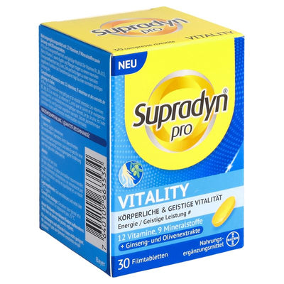 SUPRADYN pro Vitality Filmtabl Ds 30 Stk