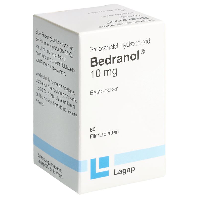 BEDRANOL Filmtabl 10 mg Ds 60 Stk