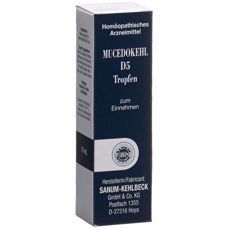 MUCEDOKEHL Tropfen D 5 Fl 10 ml