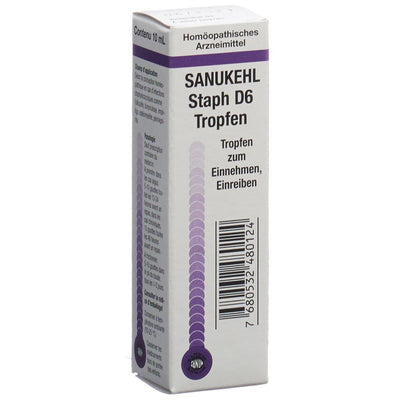SANUKEHL Staph Tropfen D 6 Fl 10 ml