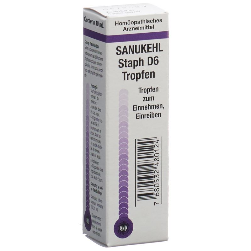SANUKEHL Staph Tropfen D 6 Fl 10 ml
