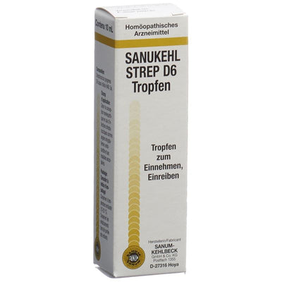 SANUKEHL Strep Tropfen D 6 Fl 10 ml