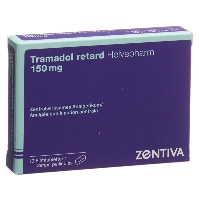 TRAMADOL retard Helvepharm 150 mg 10 Stk