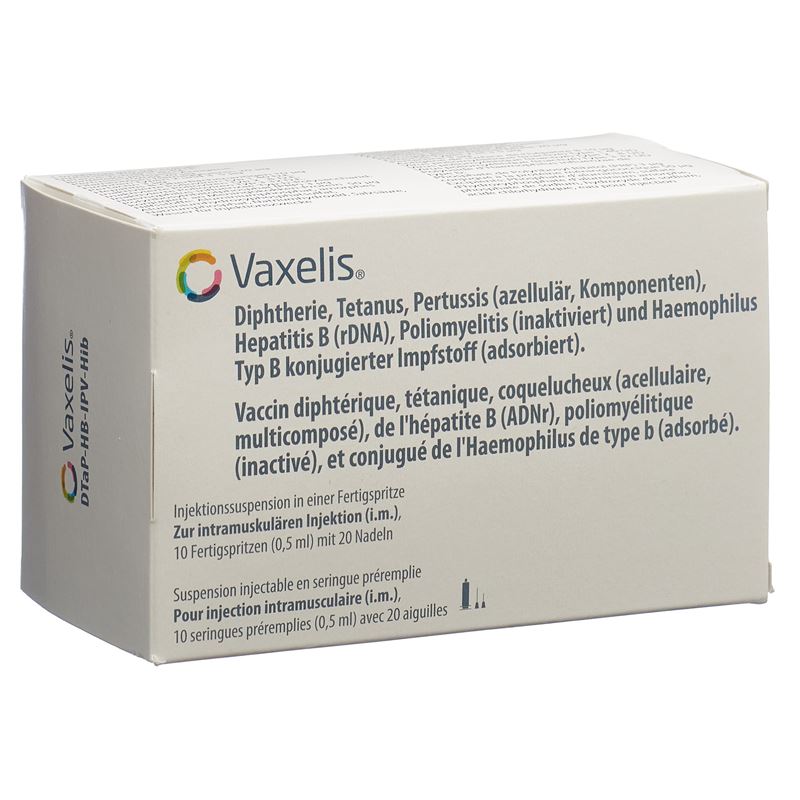 VAXELIS Inj Susp mit 2 Nadeln 10 Fertspr 0.5 ml