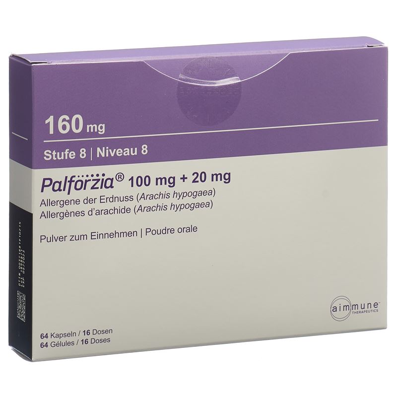 PALFORZIA Stufe 8 Plv 48x20mg/16x100mg 64 Stk